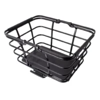 Skagen cykelkurv m. KLICKfix bagplade | Sort